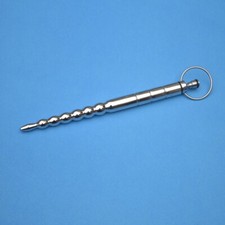 "Twister Shaped with Tapered Tip Urethral vibrating sound Stainless Steel"