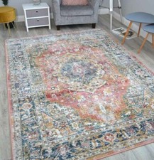 Vintage rugs salmon pink - rugs,
