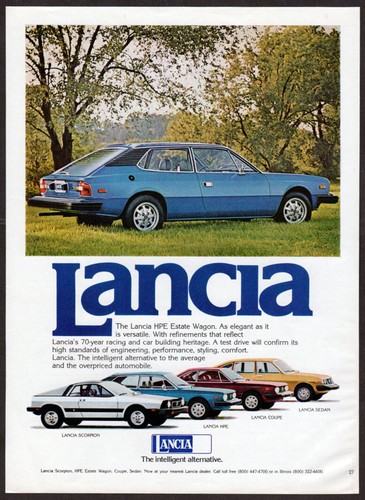 1977 lancia hpe - hpe, estate
