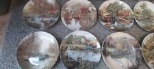 rural waters wedgwood canal wall  collection plates