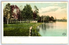 Fairmount Park and Lake, Philadelphia, Pennsylvania (1910) - Antique Postcard
