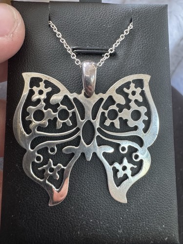 Sterling silver butterfly - sterling,