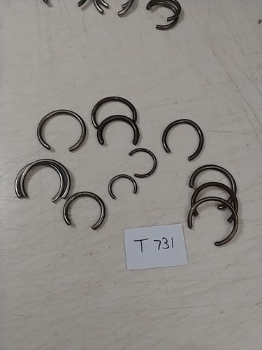 Assorted mainspring clamps - mainspring,