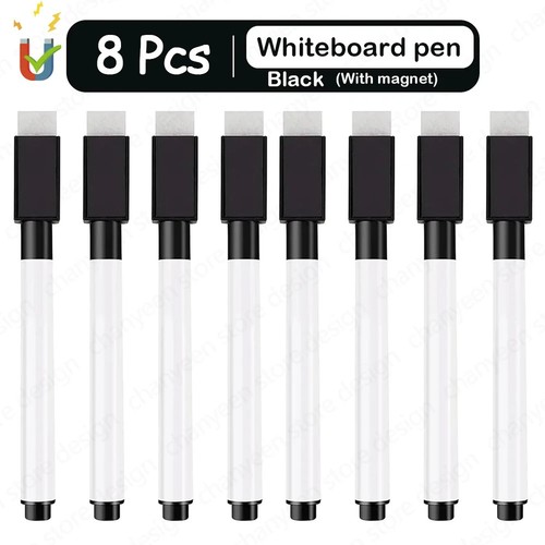 8pcs magnetic whiteboard dry - magnetic,