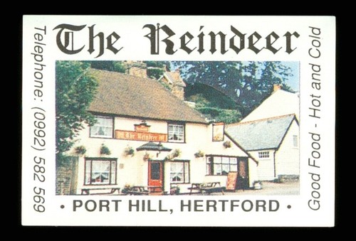 Matchbox label pub the - label,