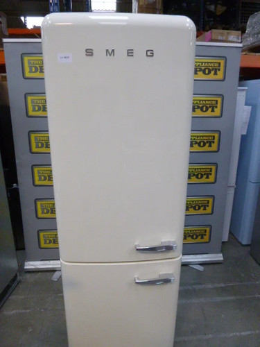 Smeg fridge freezer cream - smeg,
