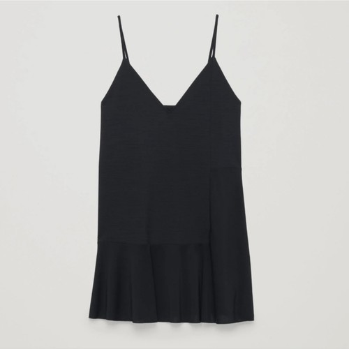 Cos navy blue strappy - strappy, paneled