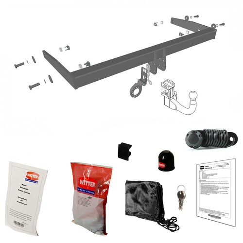 Witter towbar for volkswagen - witter,
