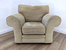 ARMCHAIR Beige Waffle Fabric