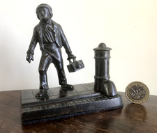 Antique Small Bronze Figure