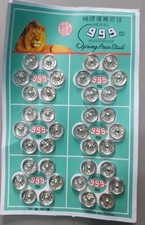 Press Studs Tich Buttons 36