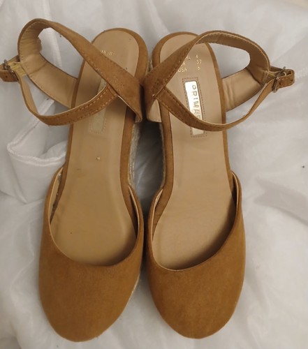 Primark tan wedge - primark,