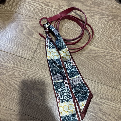 Womens chic vintage silk scarf - womens,