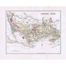 STIRLINGSHIRE Coloured Antique