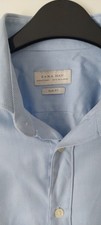 Zara Men's Blue Shirt Size M