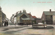 Cloured postcard Marais Sq