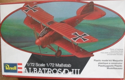 Revell 4110 albatros - 1/72,