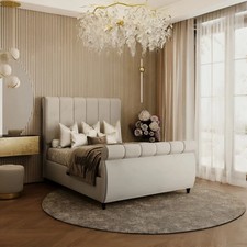 Tuscany Panel Style Sleigh Bed