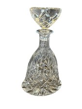 Heavy Cut Crystal Decanter &