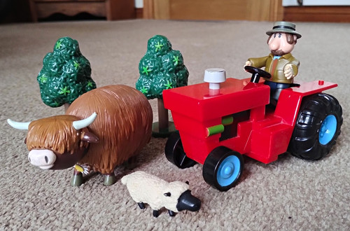 Postman pat red tractor - postman,