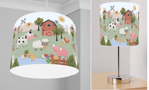 The farm farmyard - on, animals