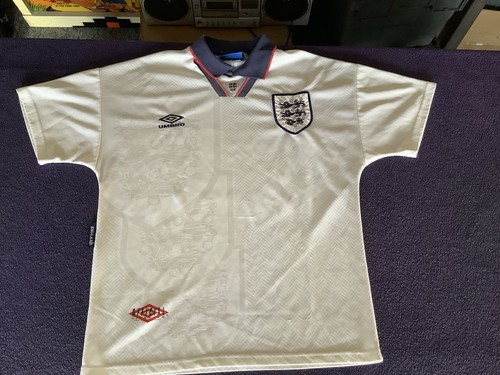 England football shirt 1994 - football,