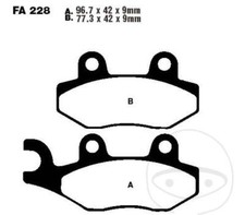 EBC Brake Pads fits Kymco Top