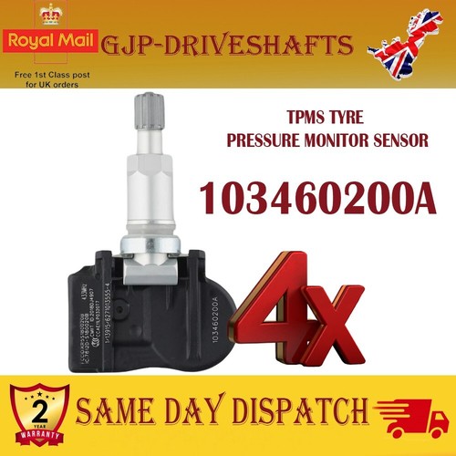 Tpms tyre pressure - 4x,