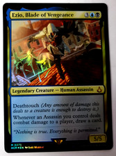 MTG Assassin's Creed - Ezio, Blade of Vengeance - FOIL Mythic - 0275 VLP