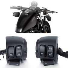 For 1996-2012 Harley Sportster Dyna Softail V-Rod 1" Handlebar Control Switch
