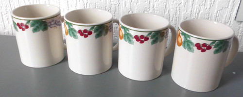 Crown dynasty set 4 mugs - 4,