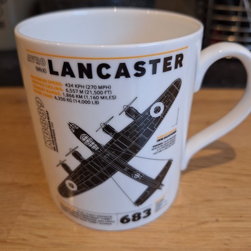 Avro lancaster mug bone china - lancaster,