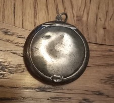 Antique Silver Powder Compact