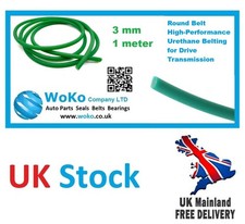 3mm polyurethane Round drive