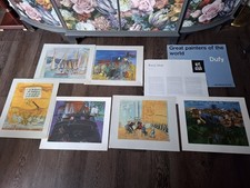 6 x vintage Raoul Dufy prints