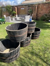 Grade A Oak Whiskey Barrel