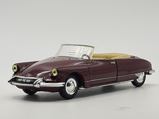 Norev Citroen DS 19 Cabriolet 1963 Burgundy AM4398  Original Box  1:43 Scale VGC