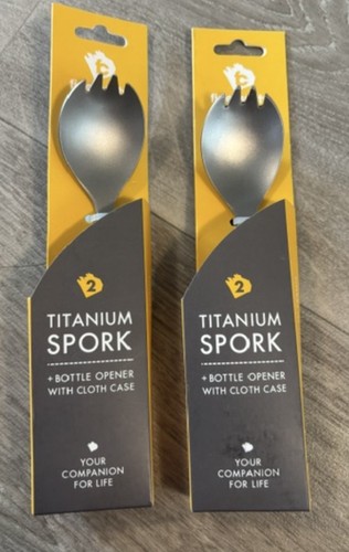 Finesscity titanium spork set - finesscity,