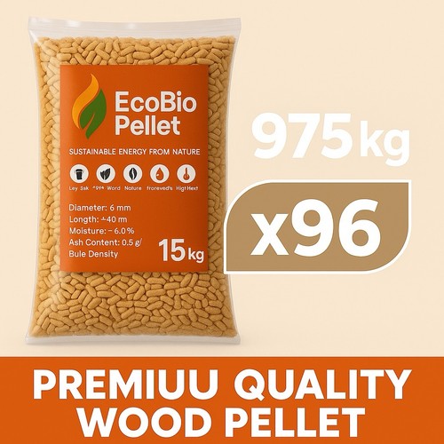 Ecobio pellet 15kg bags - 15kg,