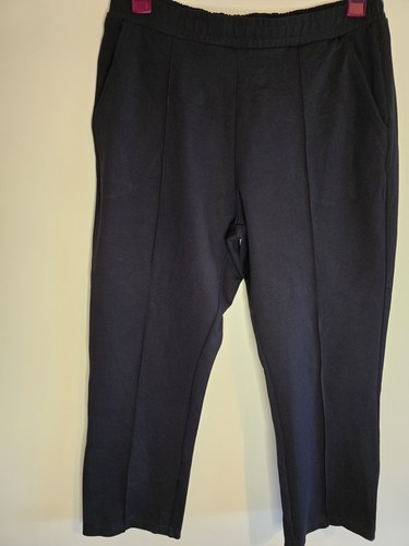 Slimma womens black front seam - black,