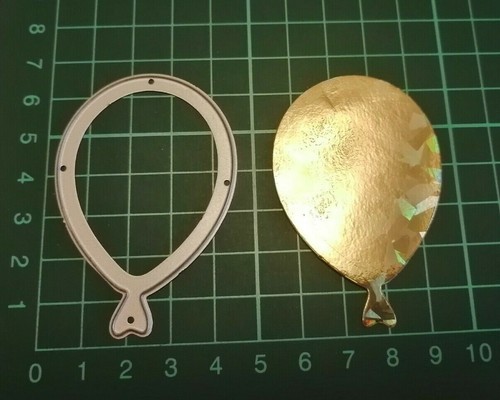 Balloon metal die - metal, cutter