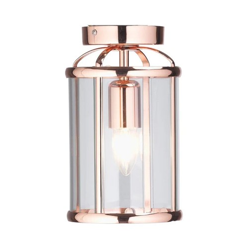 Copper fern lantern ceiling - copper,