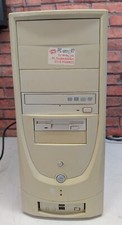 Vintage PC Tower, AMD Sempron 900Mhz, 1.5GB RAM, Windows XP, 160GB HDD