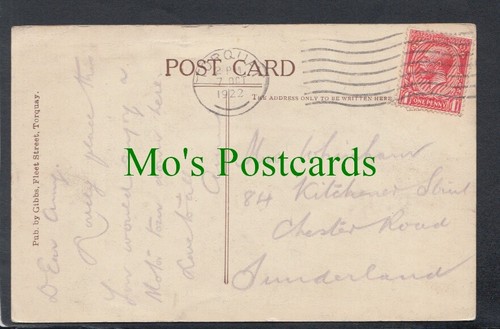 Genealogy postcard house - genealogy,