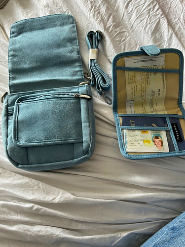 Travelon blue synthetic - blue, travel