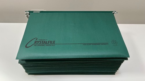 Green twinlock crystalfile - green,