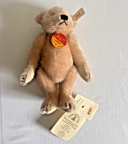 Steiff 1997 rare - pink, mohair