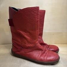 Seasalt Red Leather Ankle