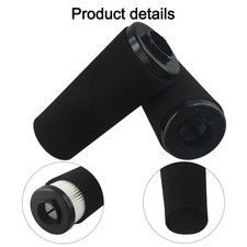 Filters for Dirt Devil models UD20124 Upright Bagless Vacuum Cleaner 2 pcs