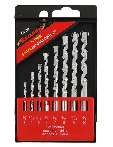 Masonry drill bit set piece - 8,